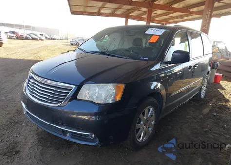 2014 Chrysler Town & Country Touring z USA, uszkodzony, nr VIN 2C4RC1BG6ER256770